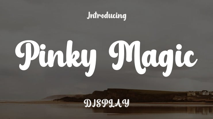 Pinky Magic Font