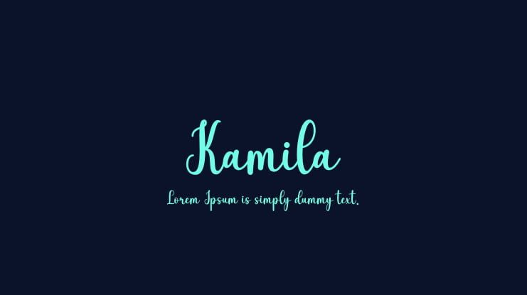 Kamila Font