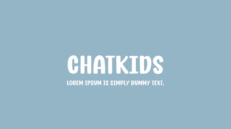 Chatkids Font