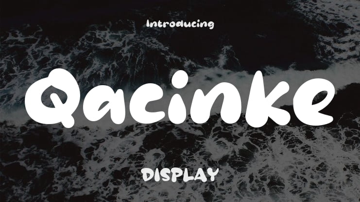 Qacinke Font