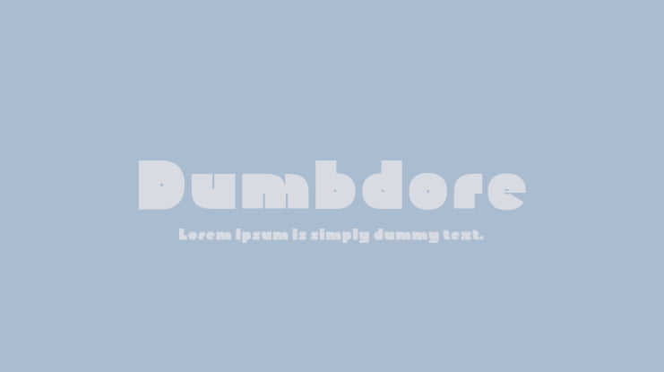 Dumbdore Font