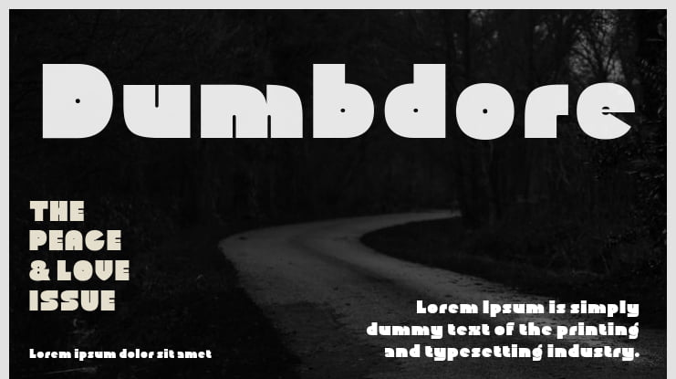 Dumbdore Font