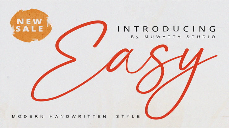 Easy-free Font