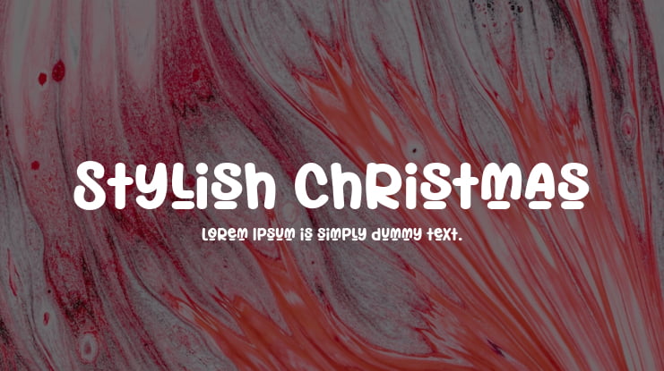 Stylish Christmas Font