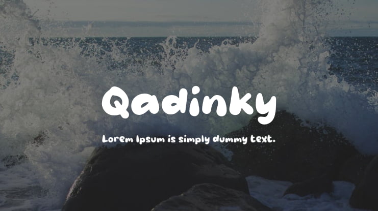 Qadinky Font