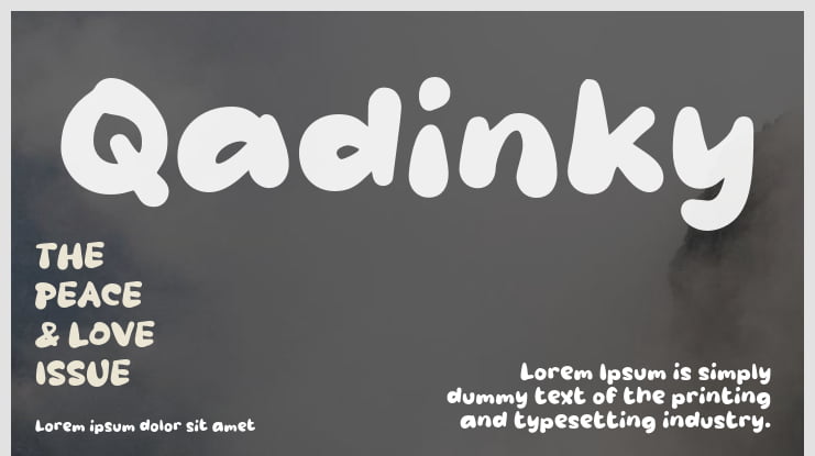 Qadinky Font