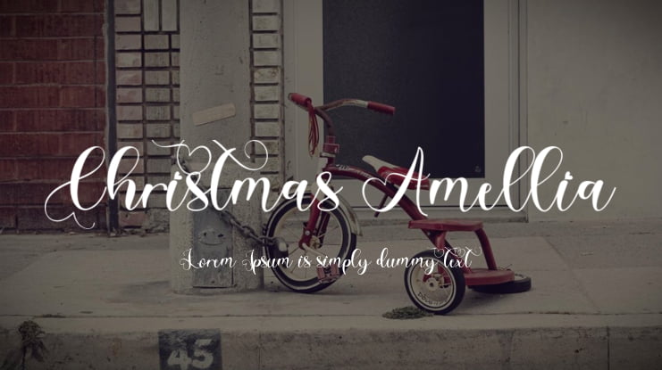 Christmas Amellia Font