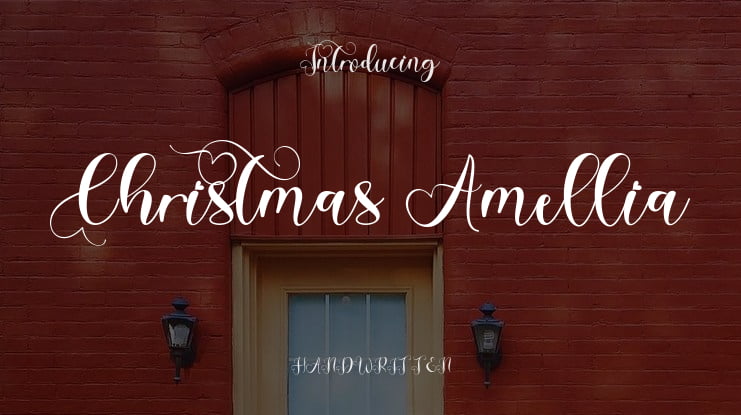 Christmas Amellia Font