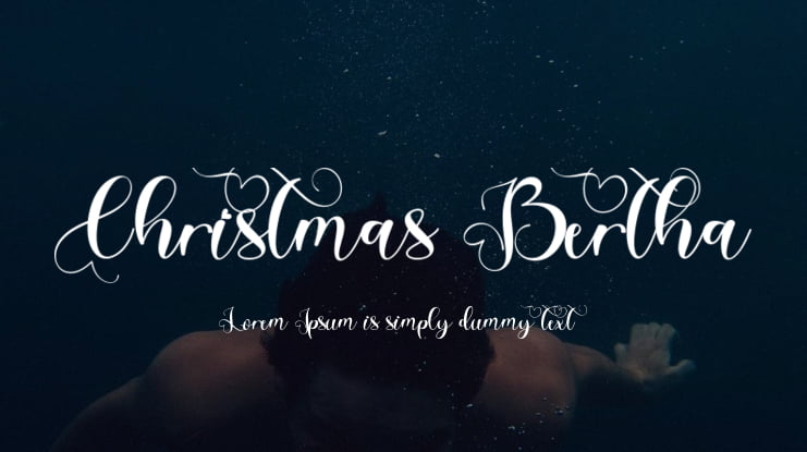 Christmas Bertha Font