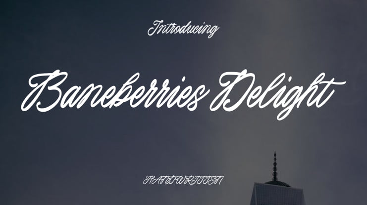 Baneberries Delight Font