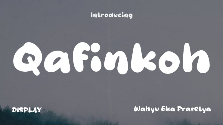 Qafinkoh Font