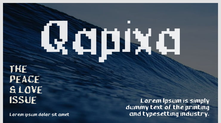 Qapixa Font