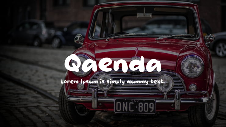 Qaenda Font