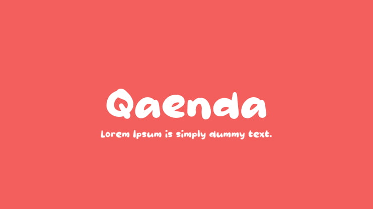 Qaenda Font