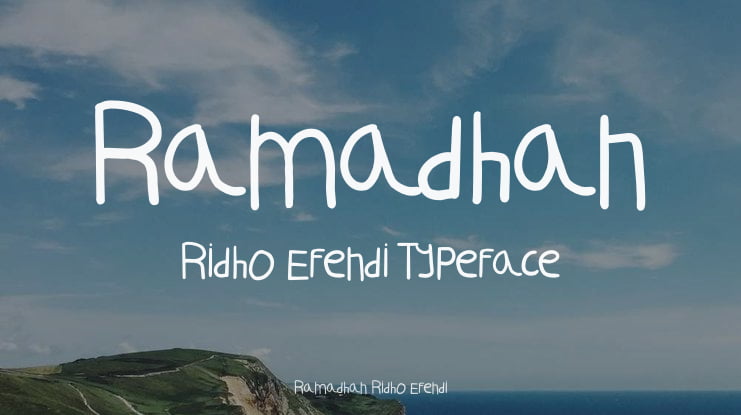 Ramadhan Ridho Efendi Font