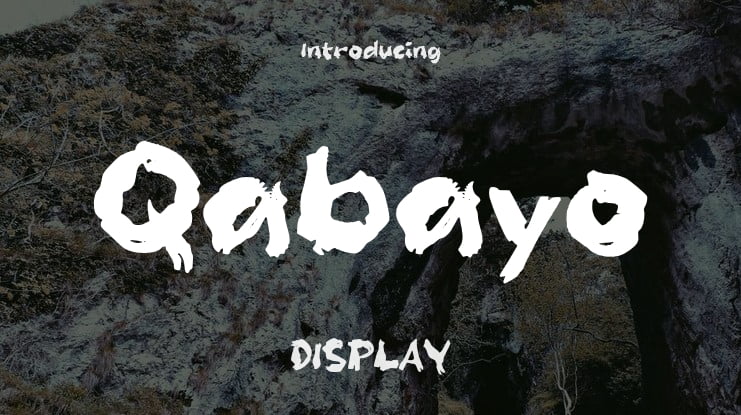 Qabayo Font