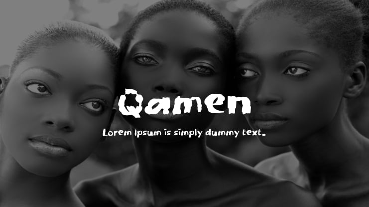 Qamen Font