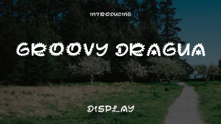 Groovy Dragua Font