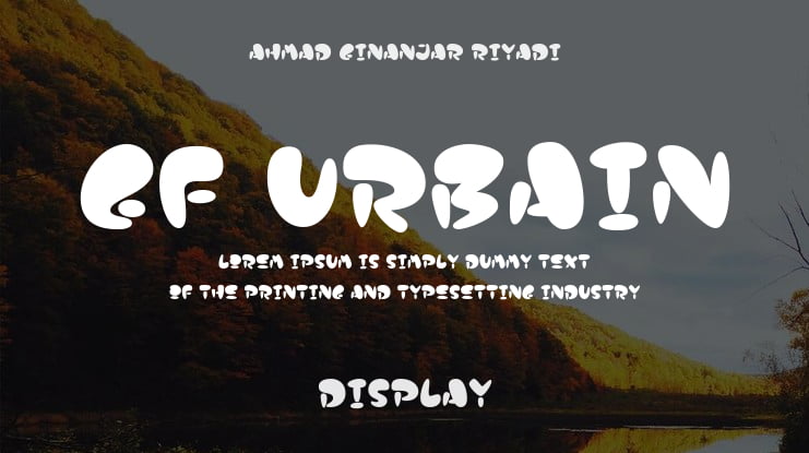 GF Urbain Font