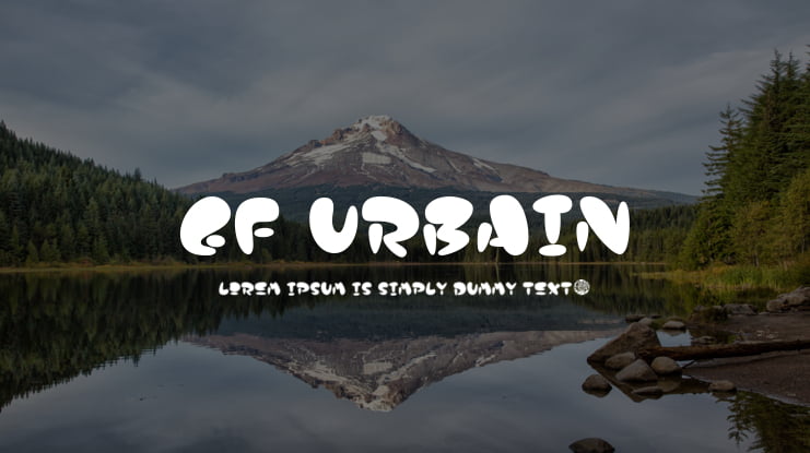 GF Urbain Font