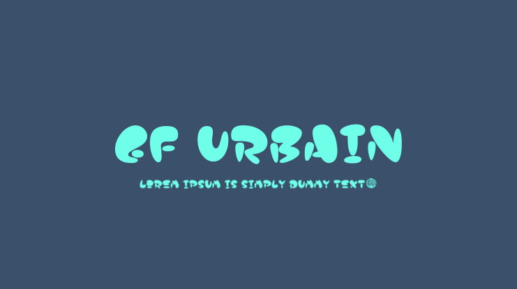 GF Urbain Font