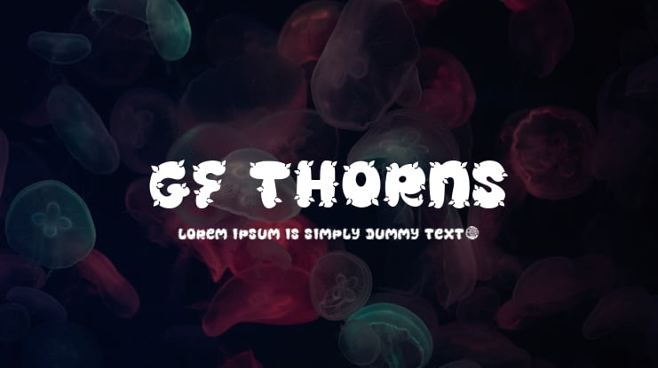 GF Thorns Font