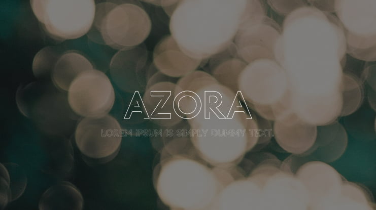 Azora Font