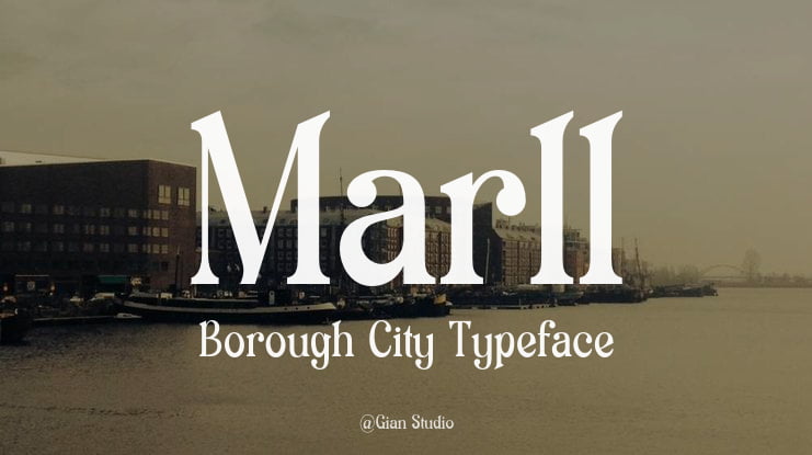 Marll Borough City Font