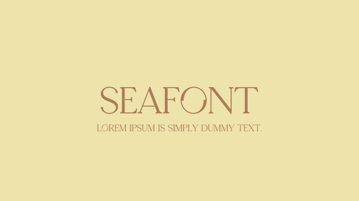 Seafont Font