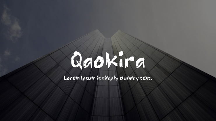 Qaokira Font