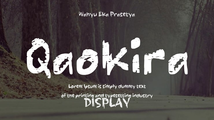 Qaokira Font