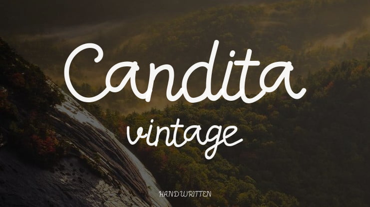 Candita vintage Font