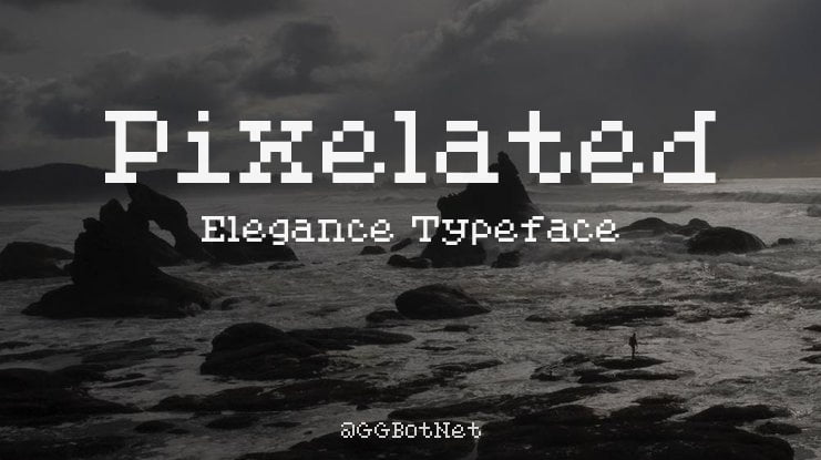 Pixelated Elegance Font