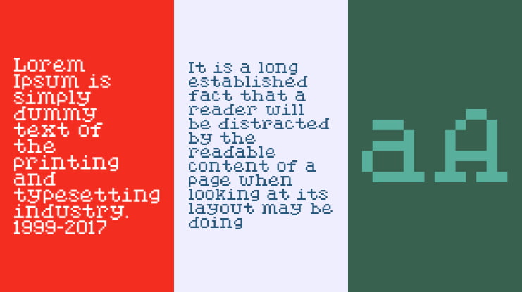 Pixelated Elegance Font