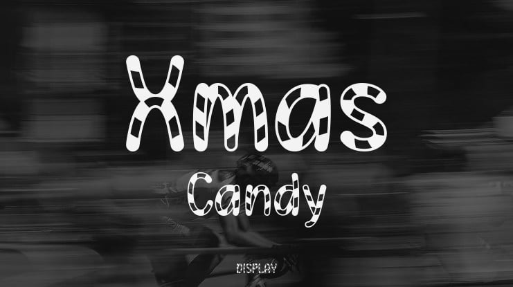 Xmas Candy Font