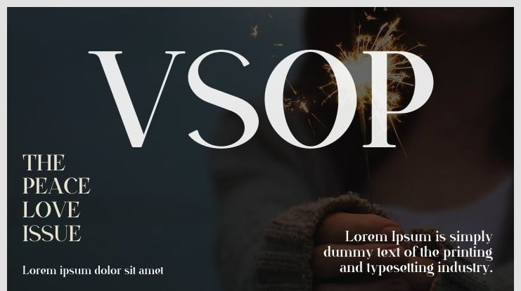 VSOP Font