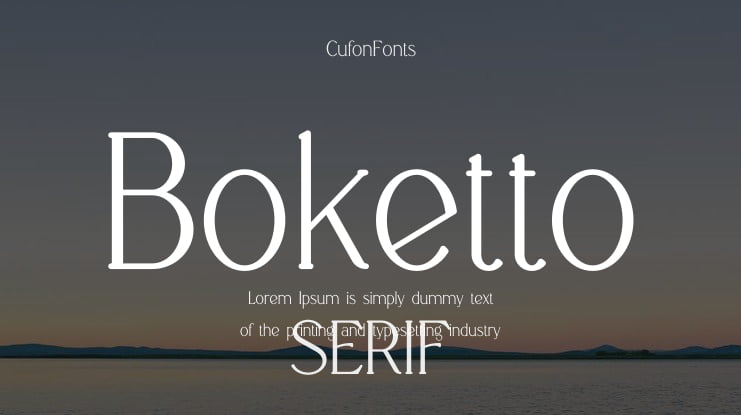 Boketto Font