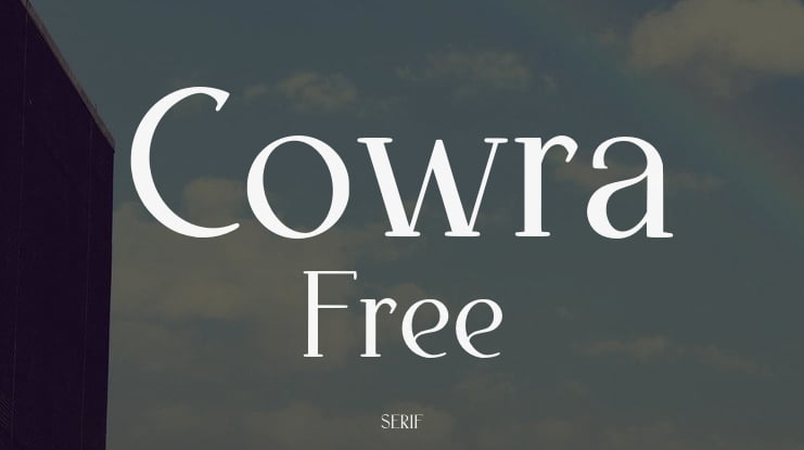 Cowra Free Font