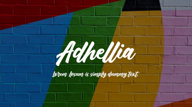 Adhellia Font