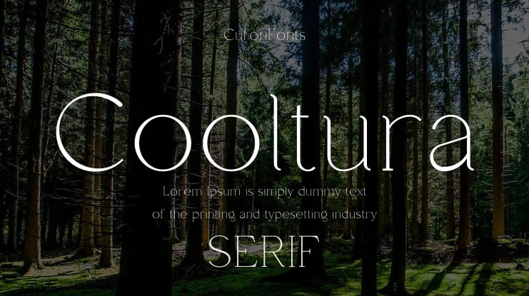 Cooltura Font