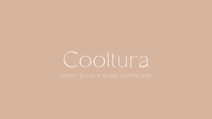 Cooltura Font