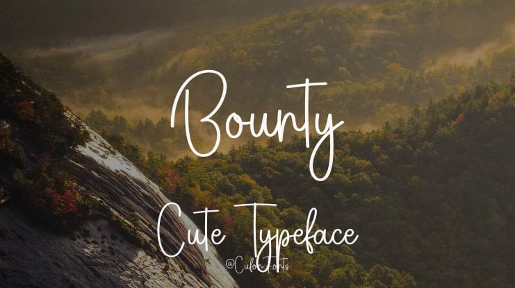 Bounty Cute Font