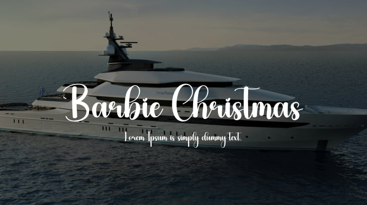 Barbie Christmas Font