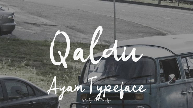 Qaldu Ayam Font