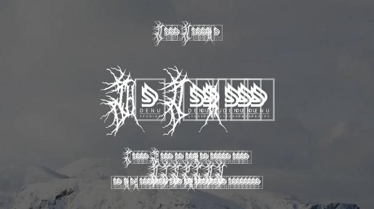 The Despair Font