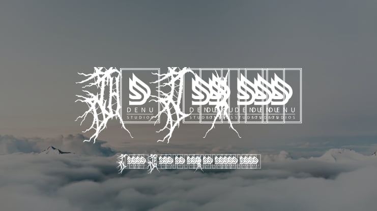 The Despair Font