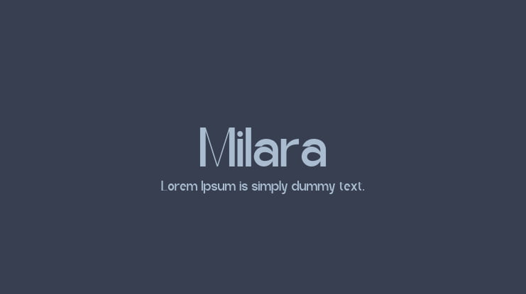 Milara Font