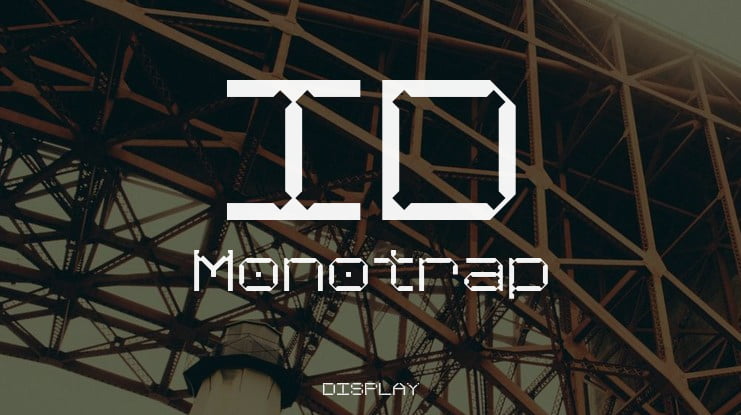 ID Monotrap Font