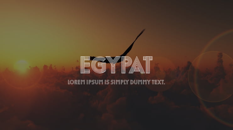 Egypat Font