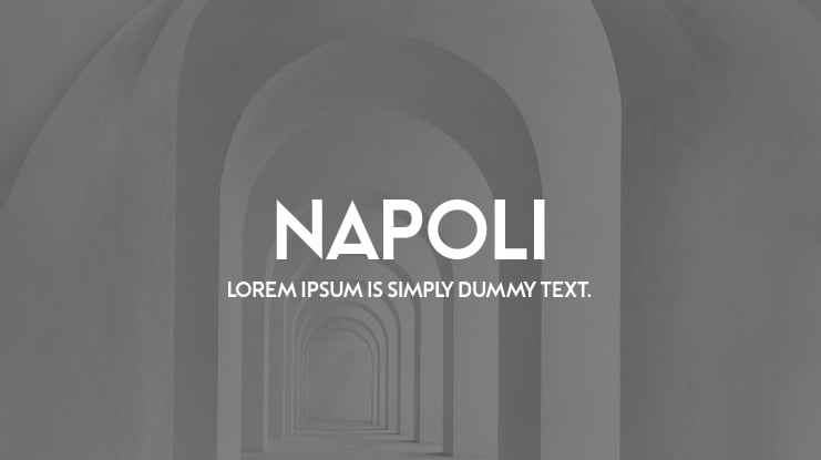 Napoli Font